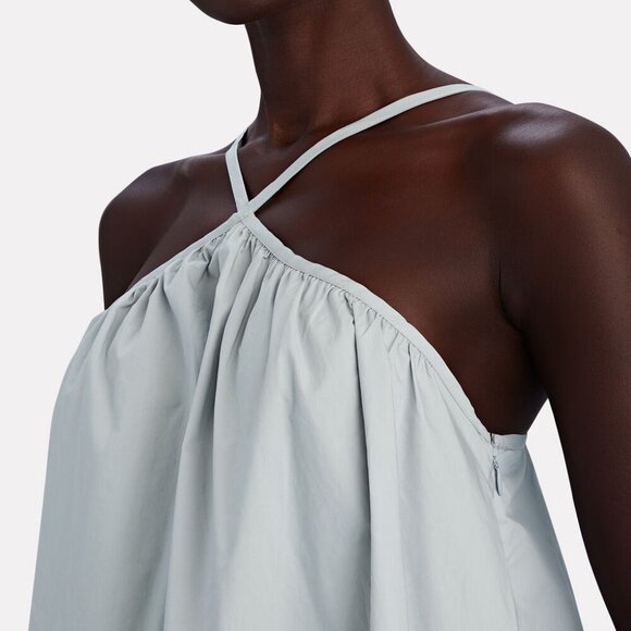 Bird & Knoll Zeppelin Cotton Poplin Mini Dress - Picture 2 of 8